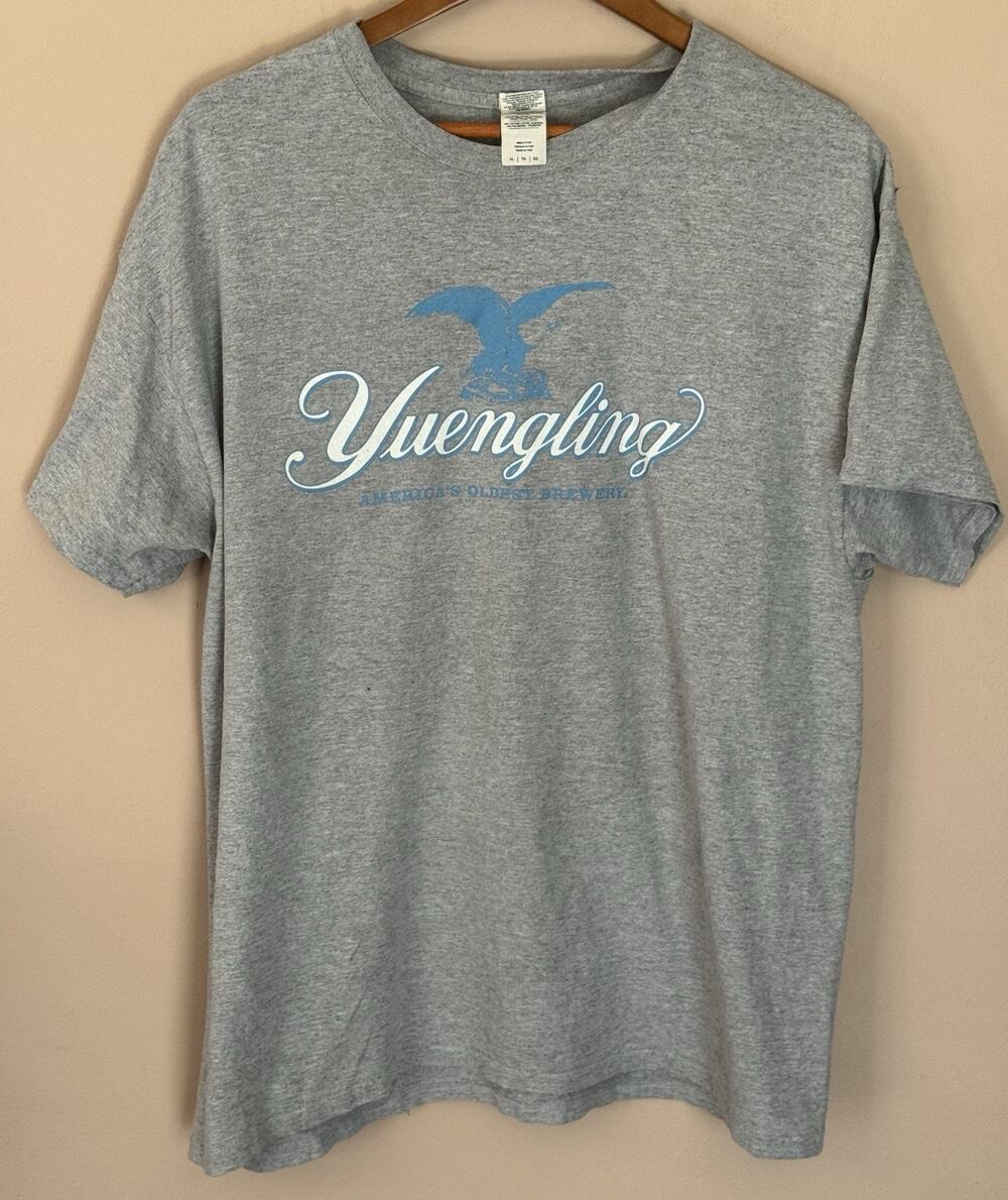 Yuengling America's Oldest Brewery Gray T-Shirt XL